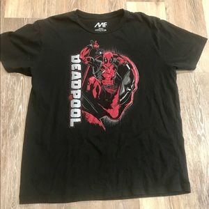 Marvel Deadpool L Shirt Black